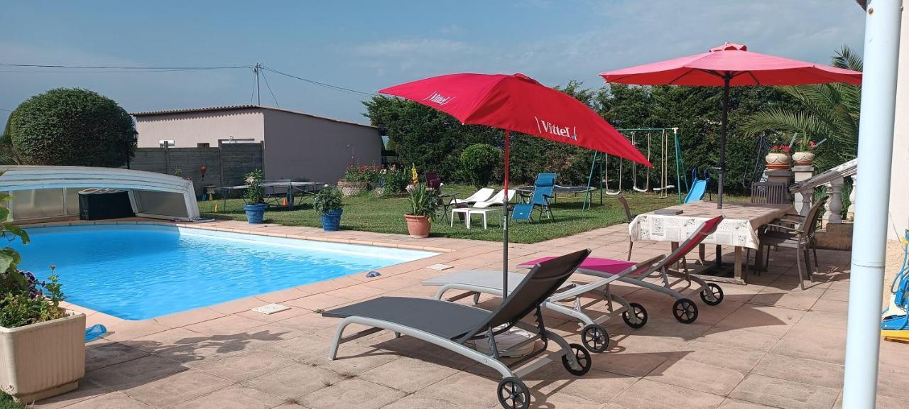 Charmante Maison Avec Piscine Anneyron Ngoại thất bức ảnh